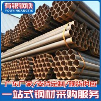 廠家批發(fā)直縫焊管 工地支架圍墻用焊管 4分-8寸焊接鋼管1.5寸鐵管