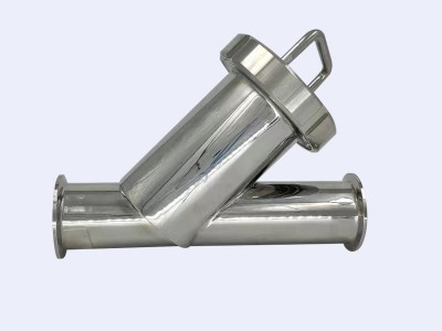 供應(yīng)不銹鋼Y型過濾器 304衛(wèi)生級快裝Y型過濾器 卡箍食品級過濾器