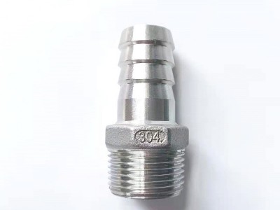 304/不銹鋼六角皮接外絲接頭不銹鋼接頭水管皮接