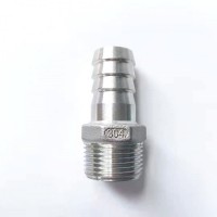304/不銹鋼六角皮接外絲接頭不銹鋼接頭水管皮接
