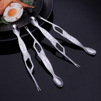 不銹鋼蟹針吃螃蟹工具 蟹叉大閘蟹針挑蟹肉工具小龍蝦肉勺 取肉器